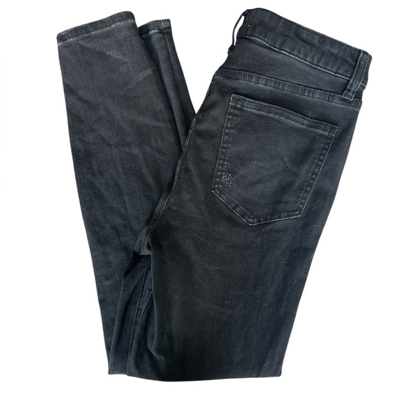 Pistola Mid-Rise Skinny Jeans in Black Style P6632BEM-MID Size 28 EUC - Picture 2 of 8